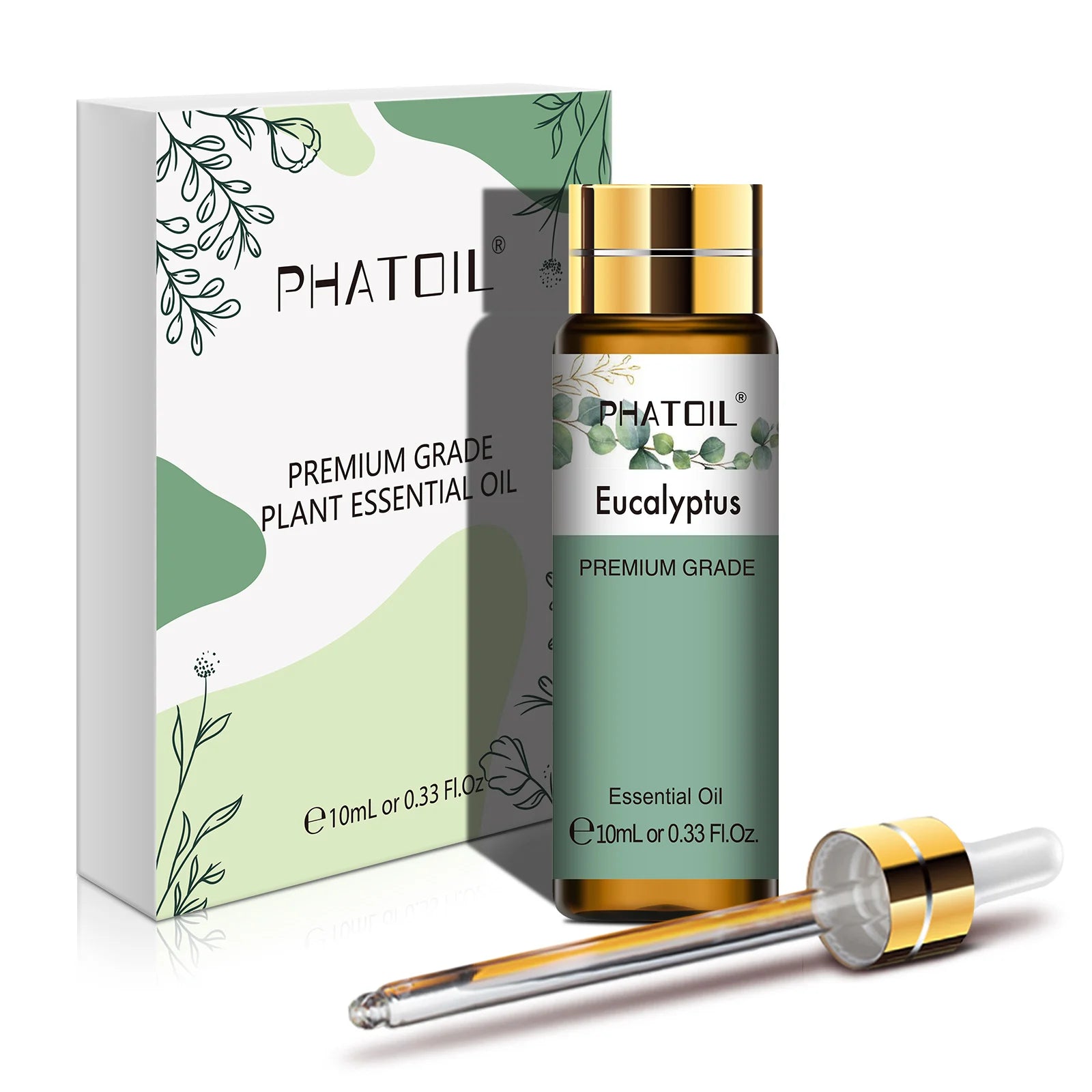PHATOIL 1/9PCS Essential Oils Gift Set-10ml Pure Essential Oil For Diffuser Aromatherapy Candle Making Lavender Vanilla Oils