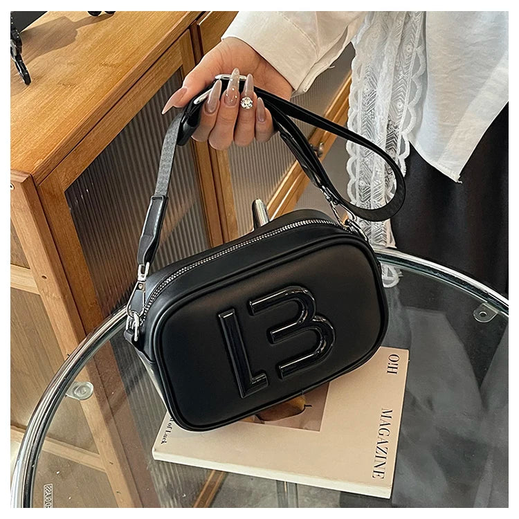 2026 New Luxury Ladies Fashionable Leather Crossbody Bag Trendy Commuter Elegant Women's Vintage Daily Bag