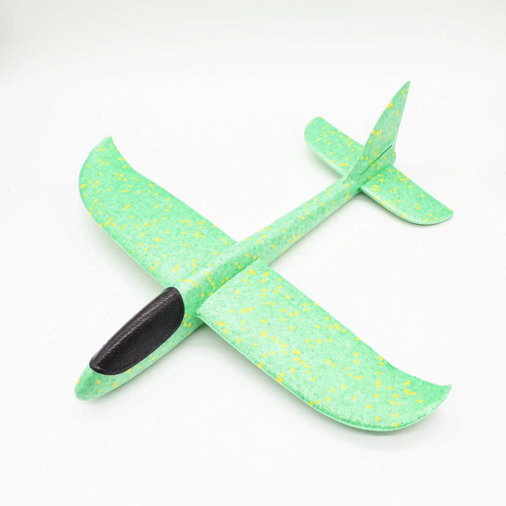 48cm Large Foam Airplane Children's Hand Thrown Airplane Glider Toy Outdoor Parent-child Interaction Funny Toy Boy Gift