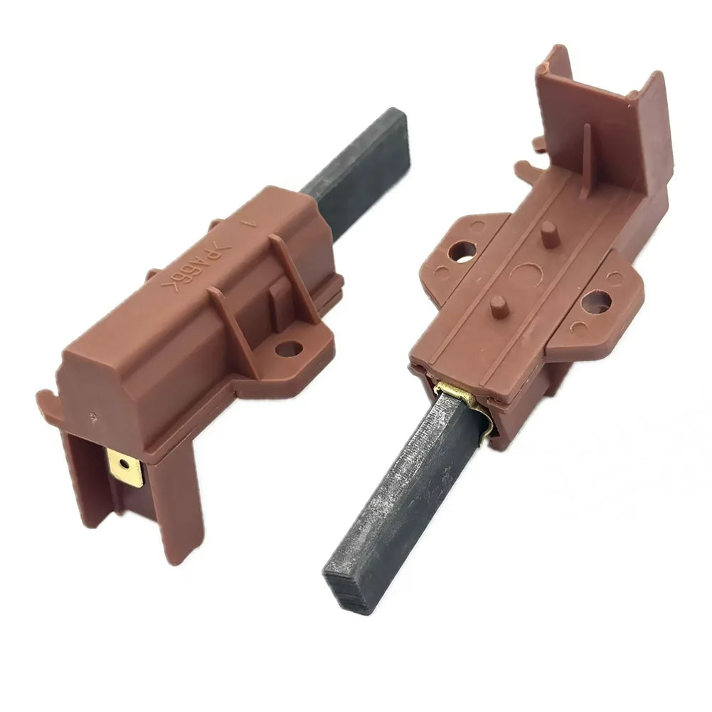 Motor Carbon Brush Replacement Pack with Holder for Hotpoint For Indesit For Zanussi Washing Machine Service Parts