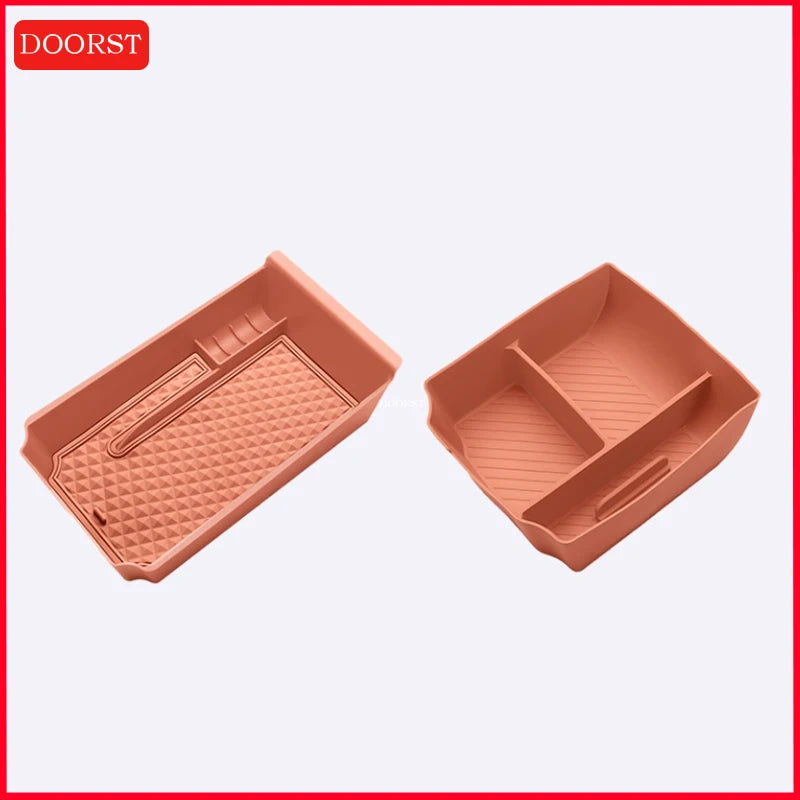 For Mercedes Benz GLC Class X254 GLC260 GLC300 Car Central Control Armrest Box Storage Box Interior Modification Accessories