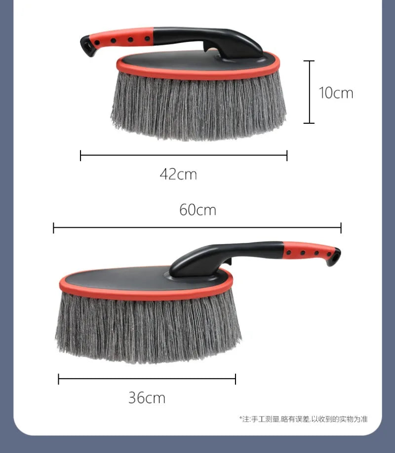 Rotating Wax Brush Car Dust Duster Car Mop Car Dust Brush Cleaning Tools Essential Supplies Car Brush