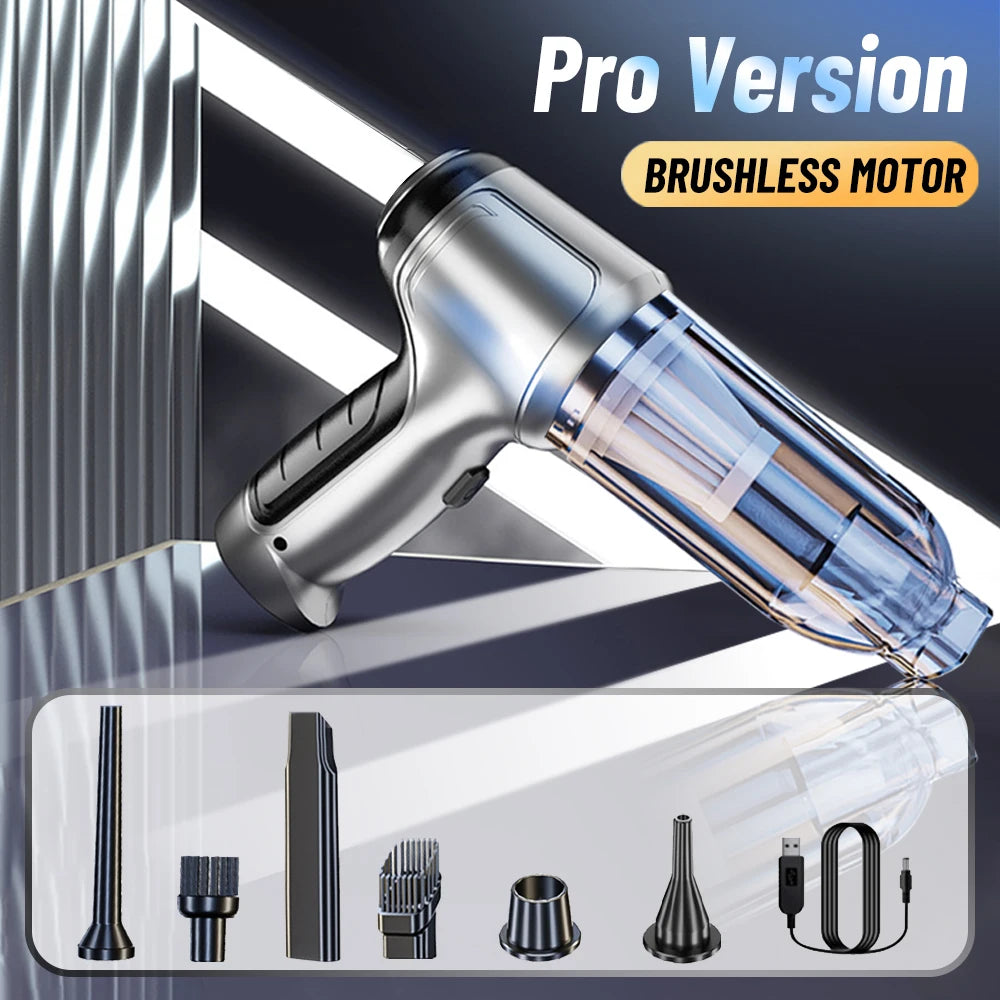 Car Vacuum Cleaner Wireless Portable Vacuum Cleaner 95000PA Powerful Handheld Vacuum Cleaner High Power Mini Blower for Car Home