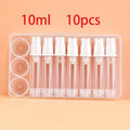 Transparent air-reusable filling cream liquid spray non-pneumatic vacuum pump portable wash care product sample packaging