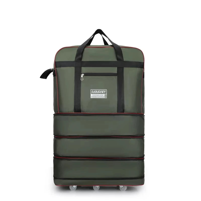 Foldable Unisex Universal Wheeled Travel Bag Expandable Large Capacity Luggage Bags with Wheels Carry On Trolley Carrier