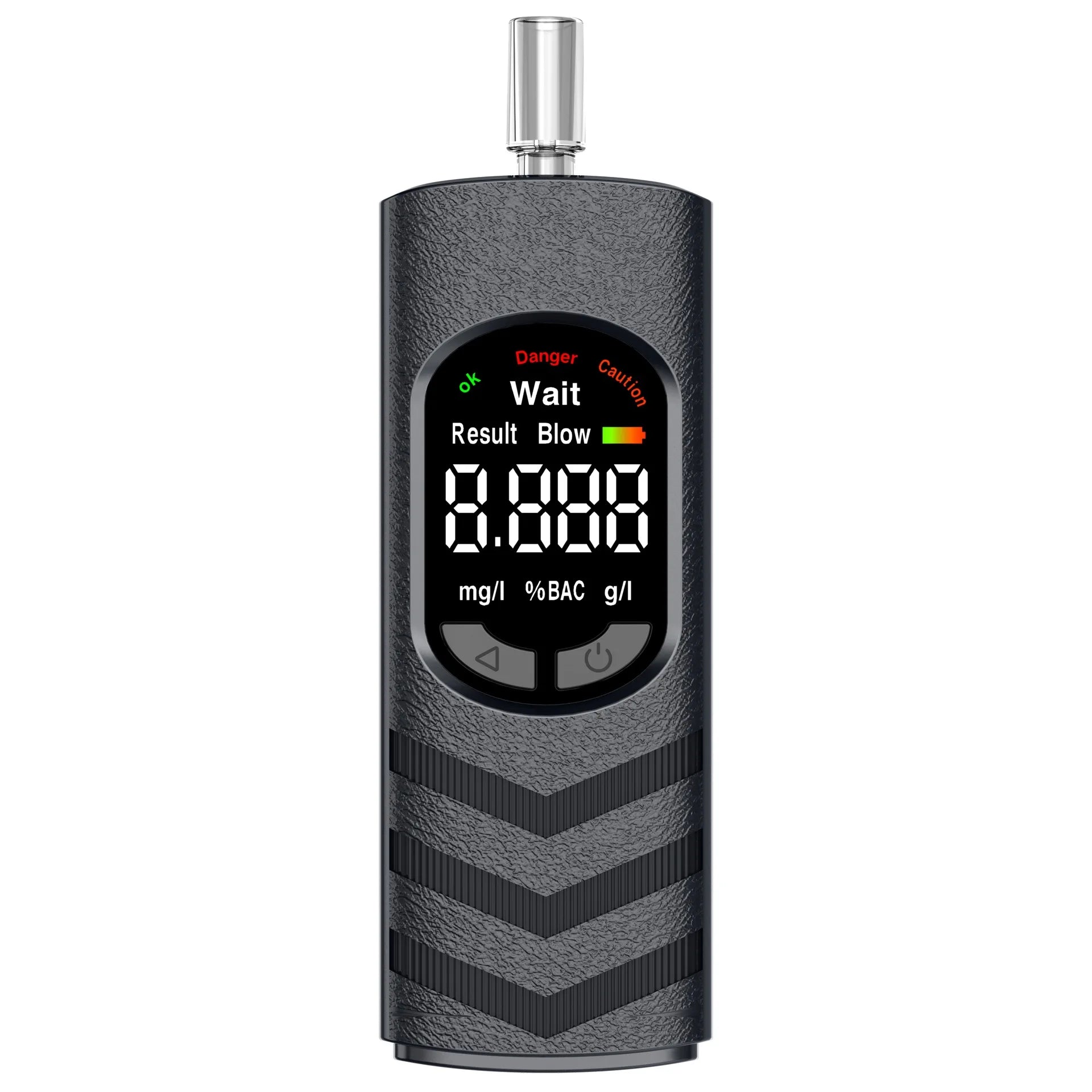 LCD Digital Display Alcohol Tester Professional Alcohol Detector Breathalyzer Police Alcotester Breathalyzers Drunk Driving Test
