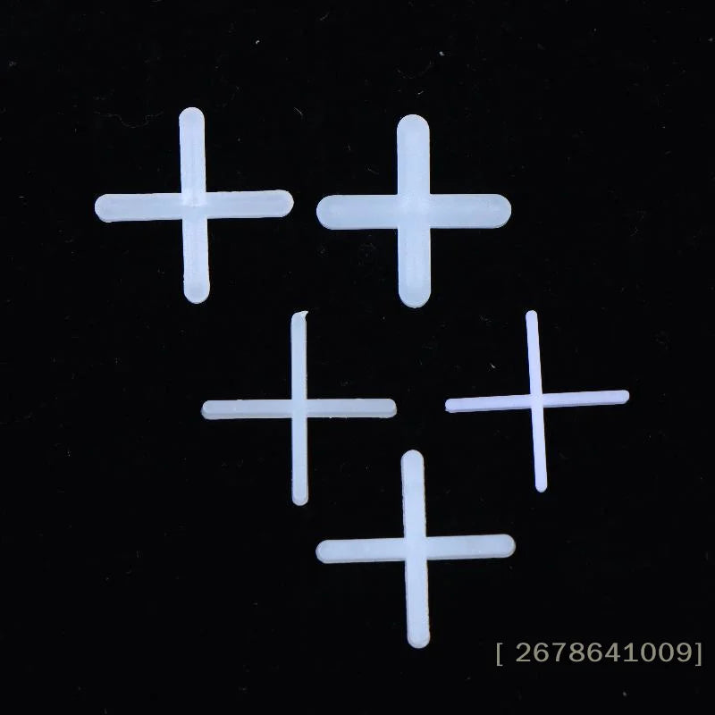 ⚑1Bag 1/1.5/2/2.5/3mm Tile Spacer Cross Tile Leveling Clips Floor Wall Laying Construction Tool Positioning  Cross Clips
