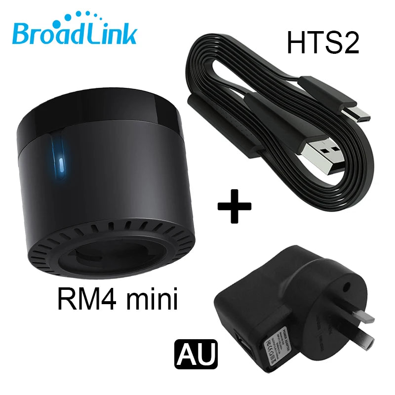 BroadLink RM4 Mini Universal IR Remote Control Switch Wifi Smart Wireless Bluetooth Controller HTS2 Sensor For Alexa Google Home