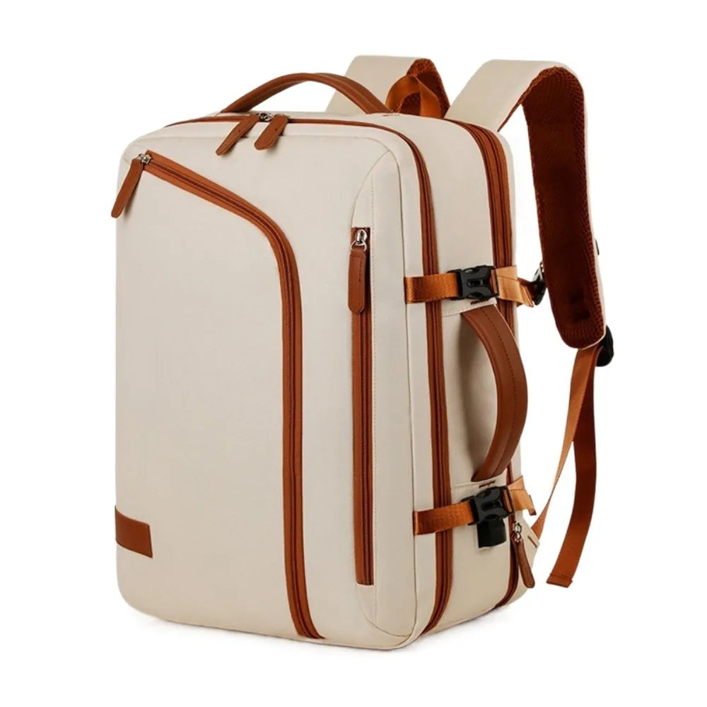 New Waterproof Travel Backpack 15.6inch Expandable Computer Bag USB Charging Port Large Capacity Luggage Bagpack Travel