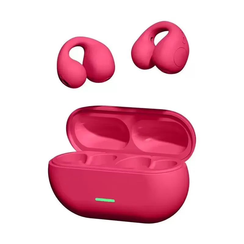 Original clip-on wireless sports headphones, long battery life running music headphones, compatible with Xiaomi and iPhone.