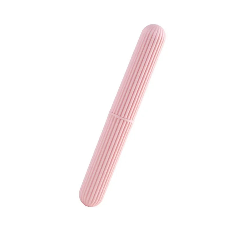Travel Toothbrush Case Bathroom Supplies Portable Toothbrush Storage Box Outdoor Camping Accessories Dust-Proof Organization