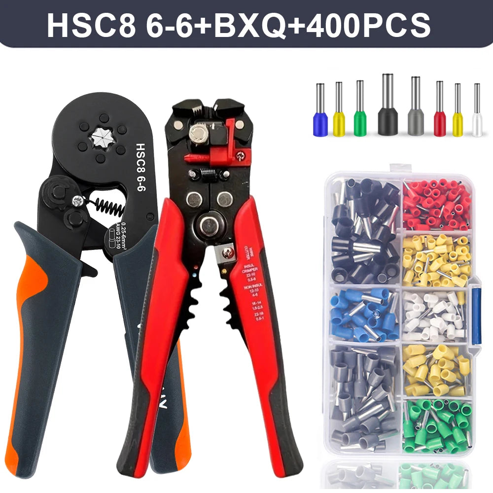 Wire Stripping Multifunctional Pliers For Cable Cut CrimpTerminal High Precision Automatic Hand Tool Crimper Cable Cutter
