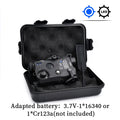 Tactical ATPIAL (LA-5C/PEQ UHP) Ultra High Power AN/PEQ-15 Scout LED Fit 20MM Rail Hunting Outdoor strong light flashlight