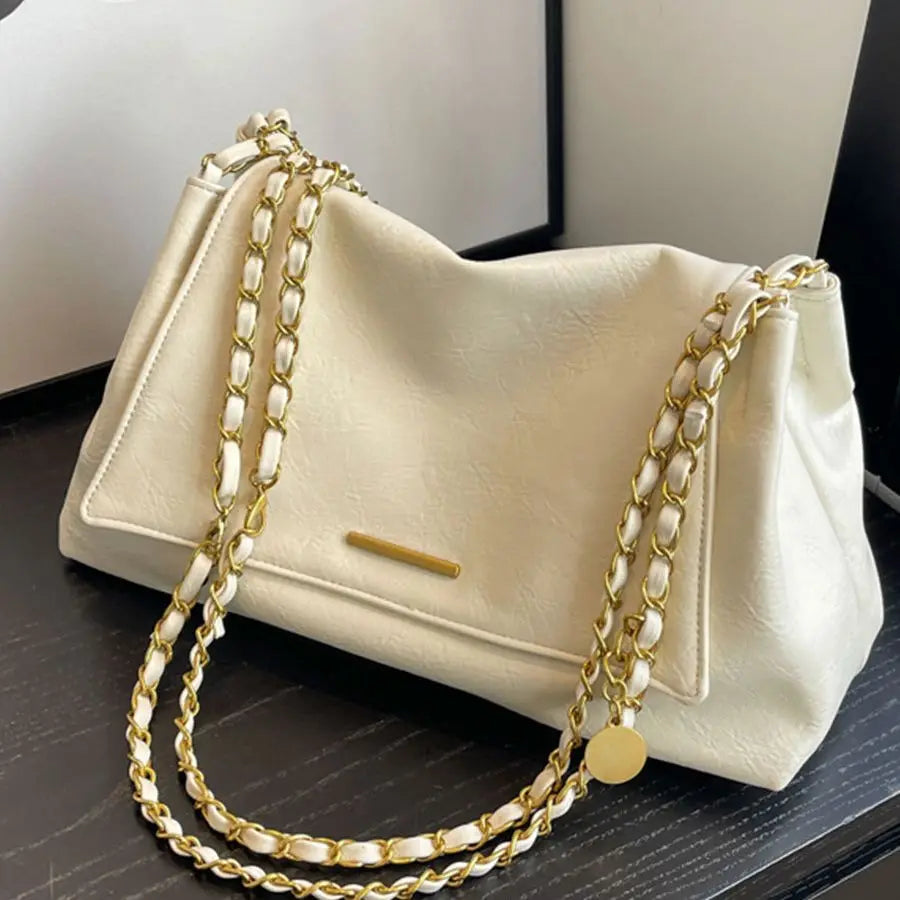 2026 New Women's Vintage Large Crossbody Shoulder Bag Elegant Handbag with Detachable Strap Durable for Casual Formal Events