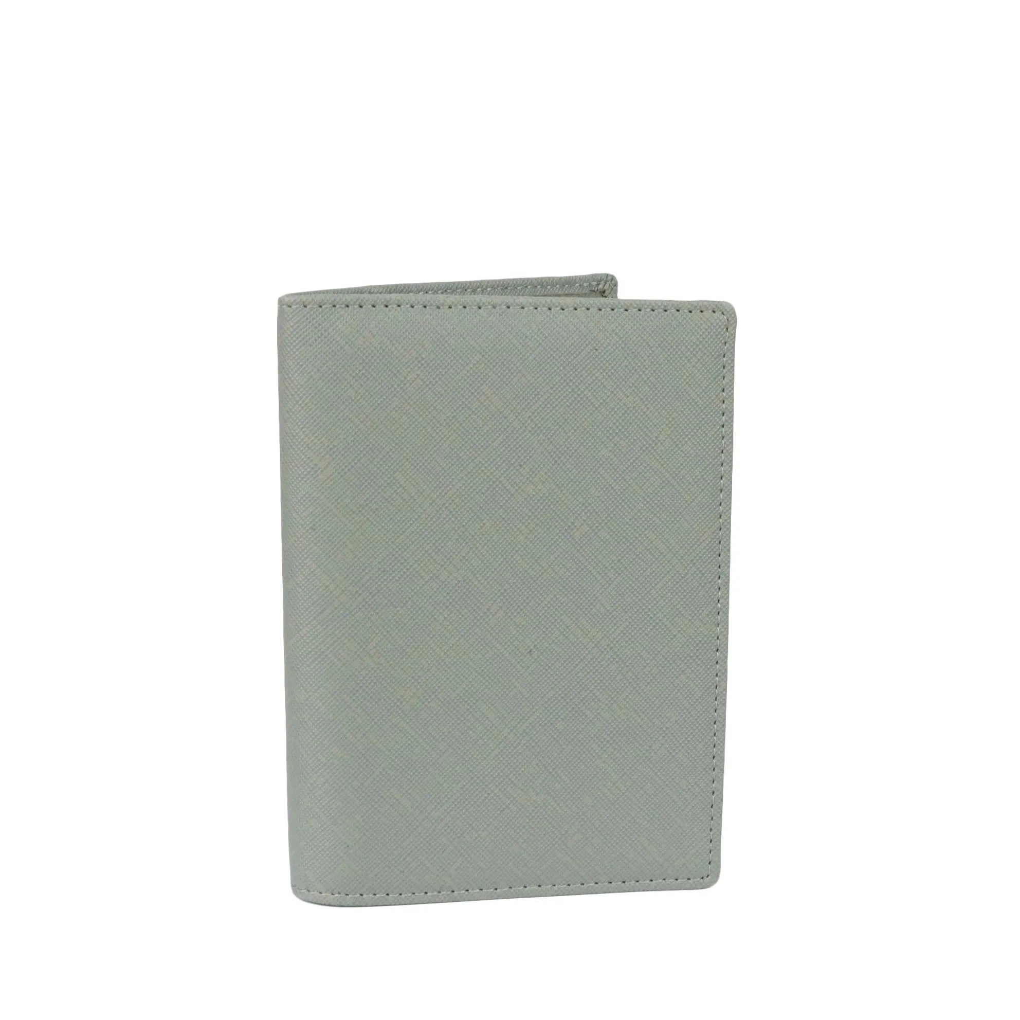 Free Custom Name Travel Passport Holder Luggage Tag Set Saffiano Leather Personalize Letters Gift Passport Cover Suitcase Label