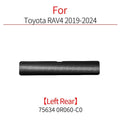 Car Roof Rail Racks Cap Cover Shell Roof Side Garnish Lid Roof Luggage Rack Cover Plate For Toyota RAV4 XA50 Accessorise 2019-20