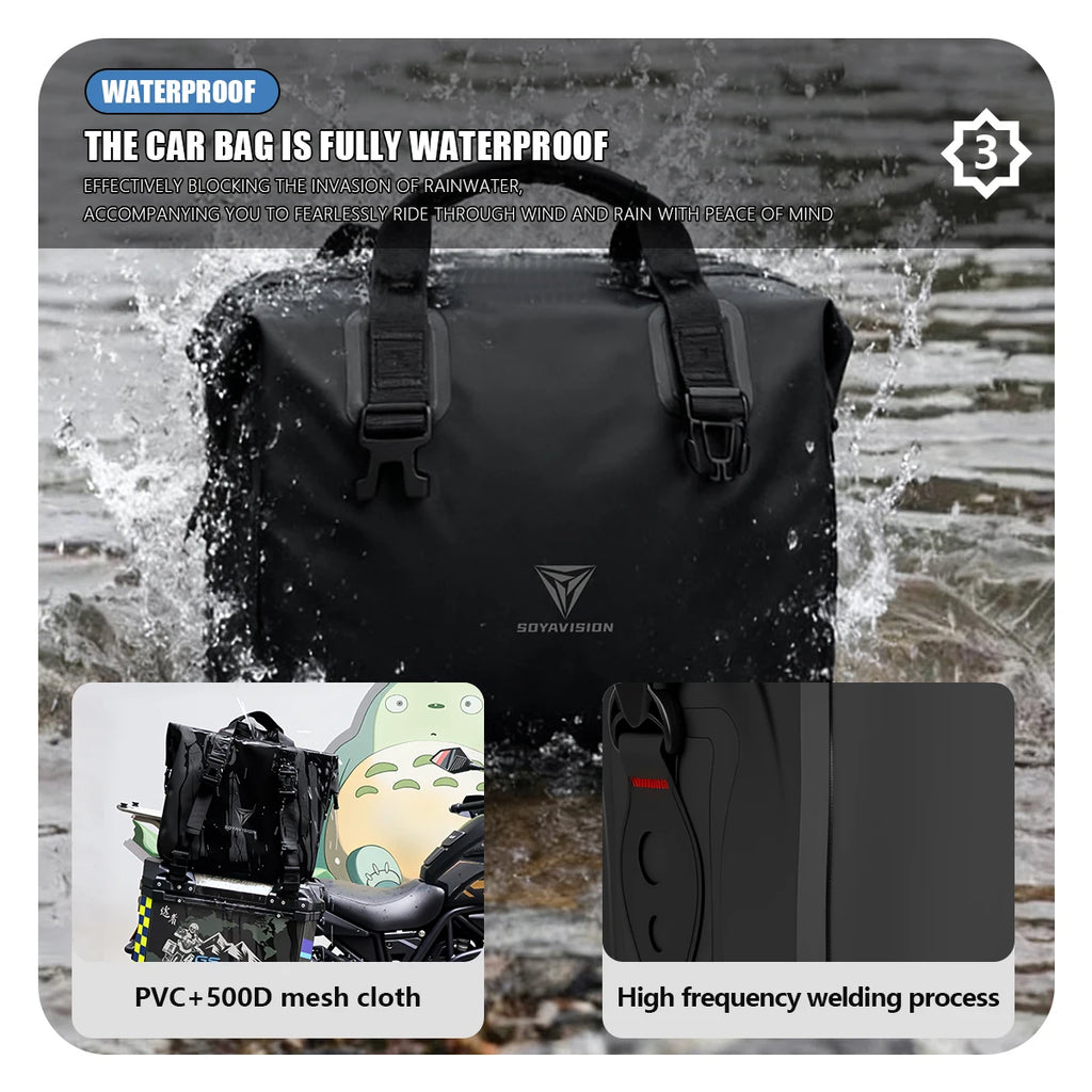 Waterproof Motorcycle Top Bags Toolbox Tool Box Inner Bag For BMW Top Box Panniers Bag Case Luggage Bags