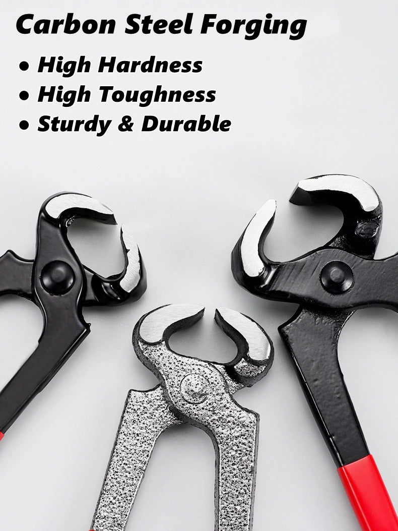 Multifunctional Puller Nail Extractor Pliers,Cutting Pliers,Woodworking Stapler Puller NailRemover Pincer Crimper Nail Puller