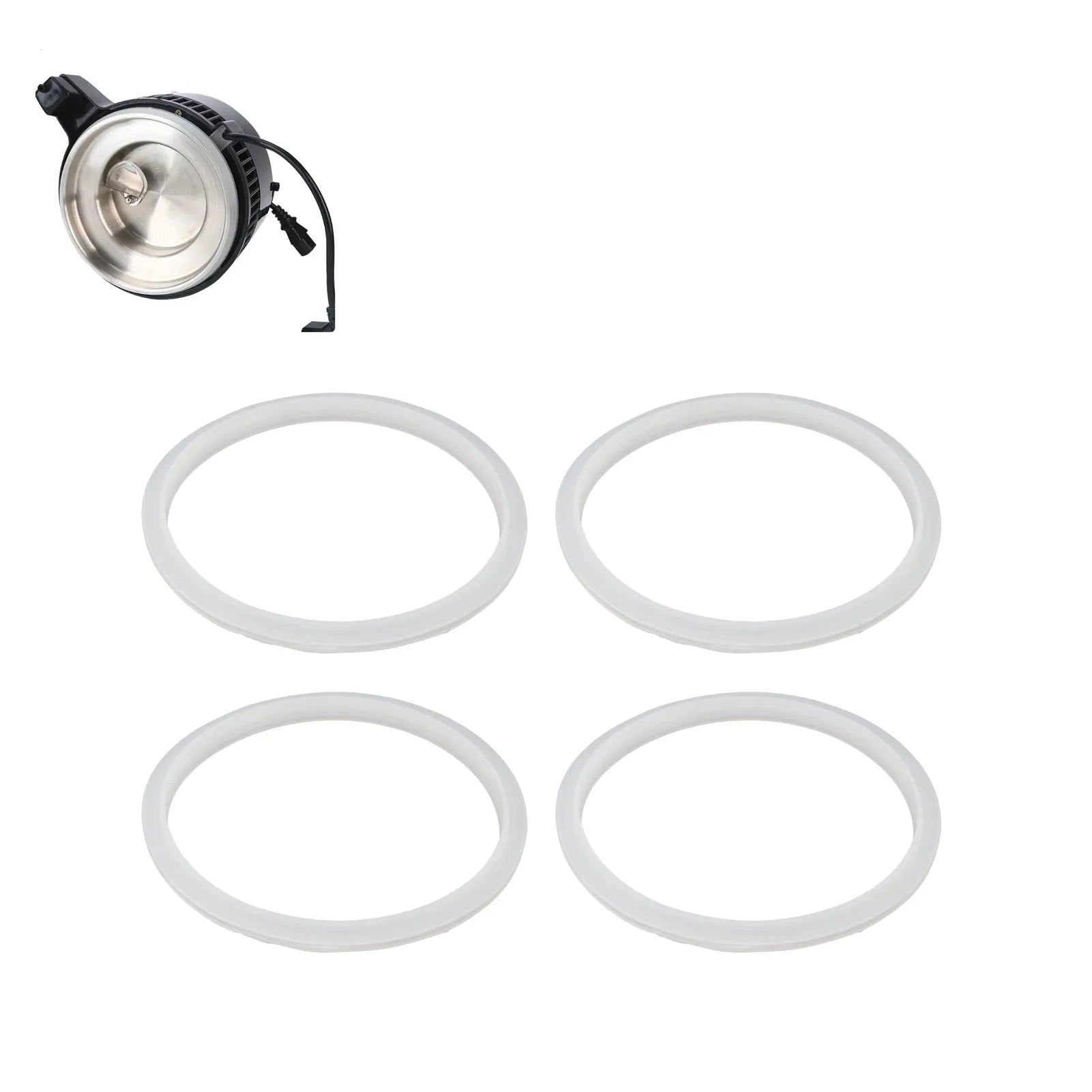 Water Distiller Gasket Water Distiller Sealing  Wear Proof Silicone Safe and Hygienic Excellent Elasticity for Maintenance