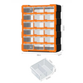 LEADLOONG 18 Grids Parts storage box accessories materials Screw box parts cabinet drawer toolbox components classification