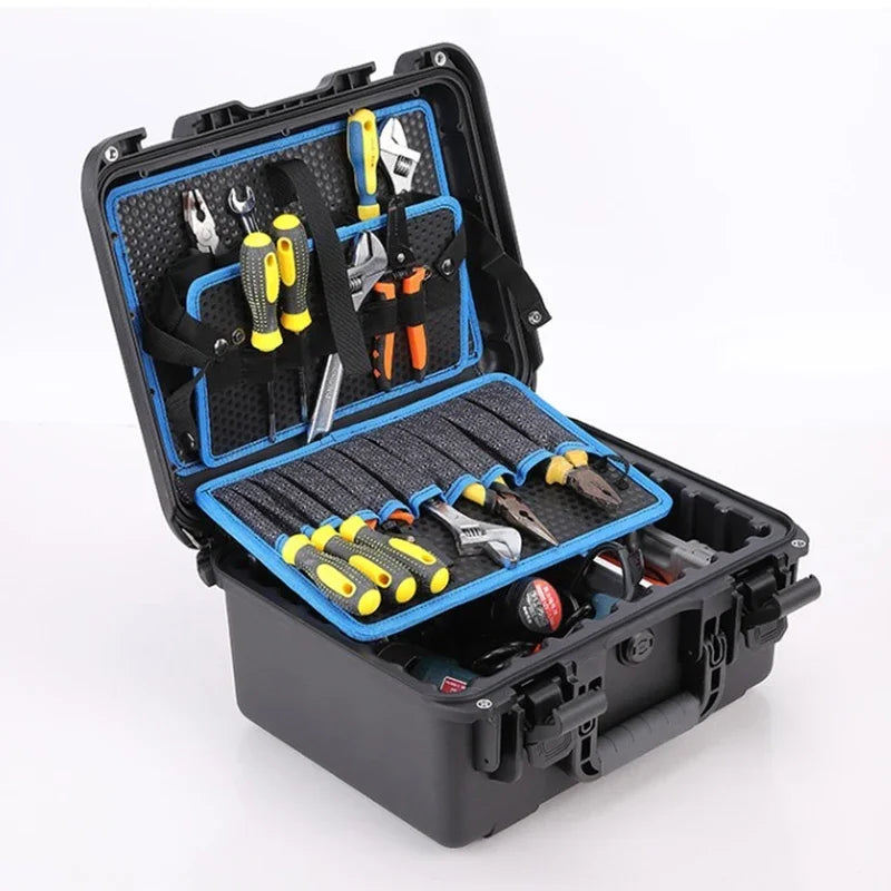 Portable Tool Case Electronic Toolbox Professional Organizer Box for Workers Multi-purpose Storage Cases Tools Accessories