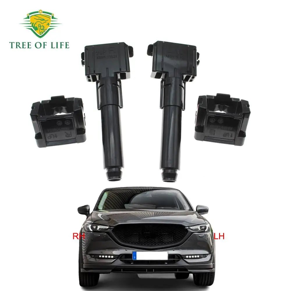 For Mazda CX-5 KF 2017 2018 Front Headlight Washer Pump Headlamp Nozzle Spray Cleaning Actuator KB8M5182X KB8M5182Y