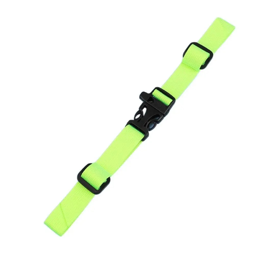 1PC Backpack Chest Bag Strap With Whistle Harness Adjustable Shoulder Strap For Bag Outdoor Camping Bags Straps Accessories