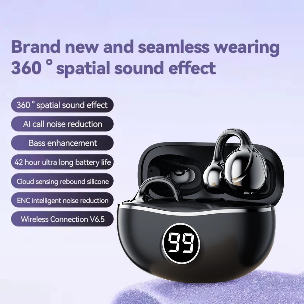New Original D151 TWS Bluetooth V5.4 Headphones Sports Earphone HiFi Sound Quality Waterproof Headset LED Digital Display Earbud