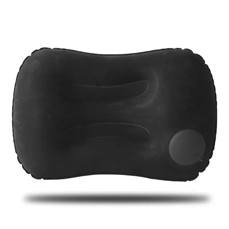 Ultra Soft Inflatable Travel Pillow Neck & Lumbar Support Lightweight Compact For Airplane Car Camping Pool Outdoor Trip