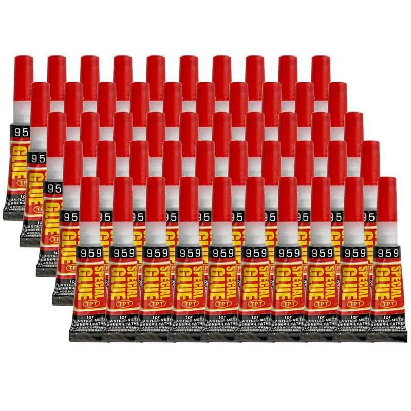 B7000 Super Glue Instant Strong Adhesive 10/20/50pcs Wood Rubber Metal Glass Cyanoacrylate Nail Gel 502 for Stationery Store