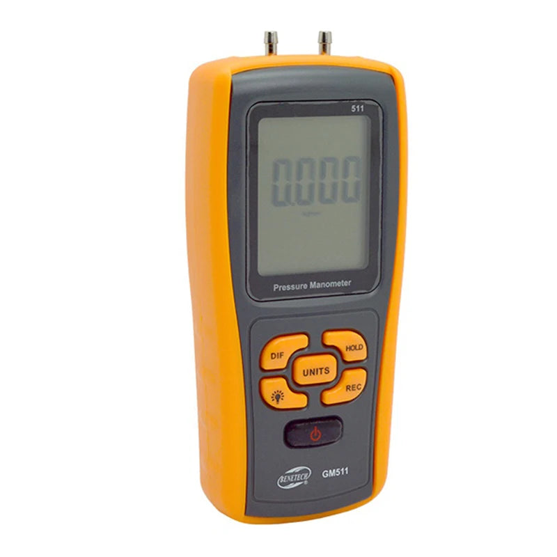 BENETECH GM505 GM510 GM511 GM520 Handheld Digital Pressure Gauge Tester Meter Differential Pressure Gauge Natural Gas