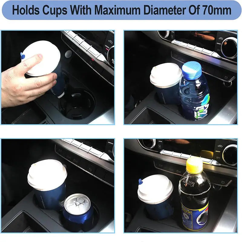 Adhesive Car Beverage Holder Cup Storage Rack 1/2Pcs Multifunction Drink Bottle Holder Auto Accessories