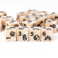 7Pcs Shield D6 Game Dices 6 Sides D6 Cubes New Design 16mm Standard Polyhedral Dice Set for Tabletop Role Playing Board Games