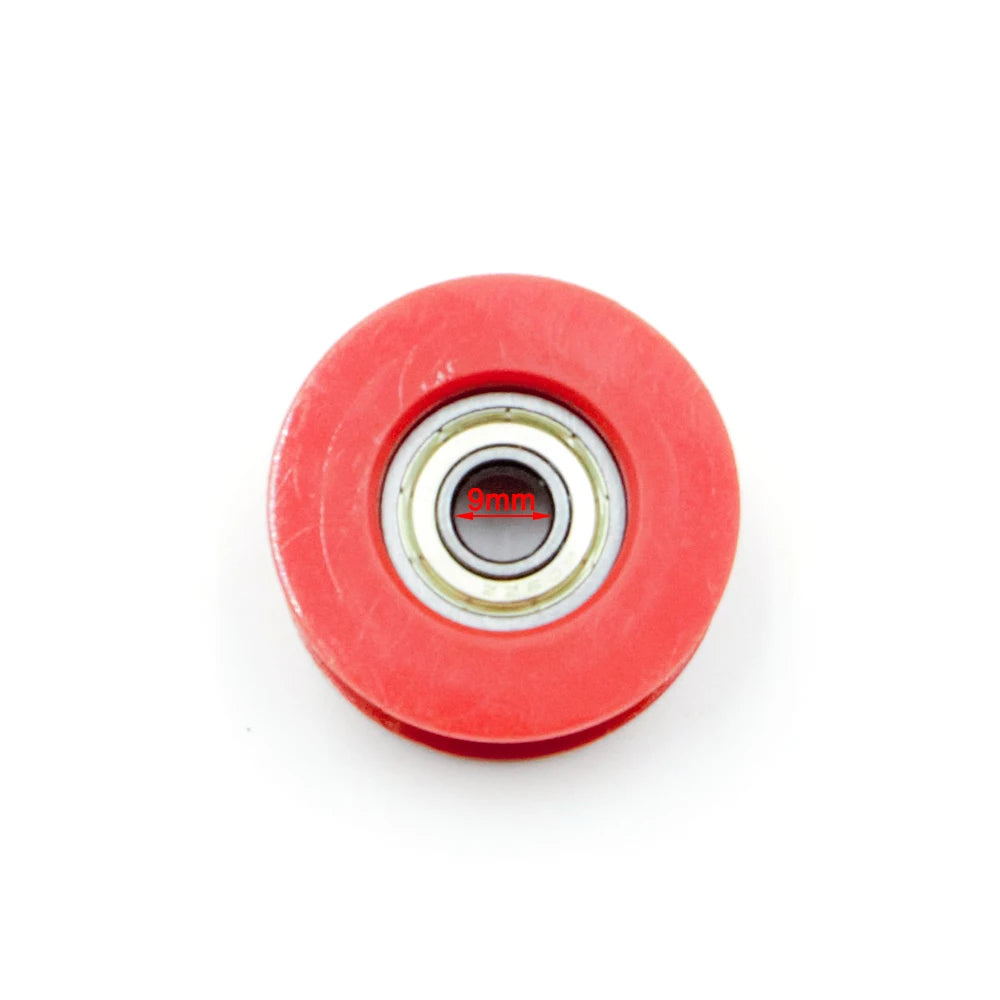 3 PC 9mm Chain Roller Pulley Tensioner Roller Fit For 2-Stroke 49cc 60cc 66cc 80cc Engine Gas Motor Bicycle Motorized Bike Parts