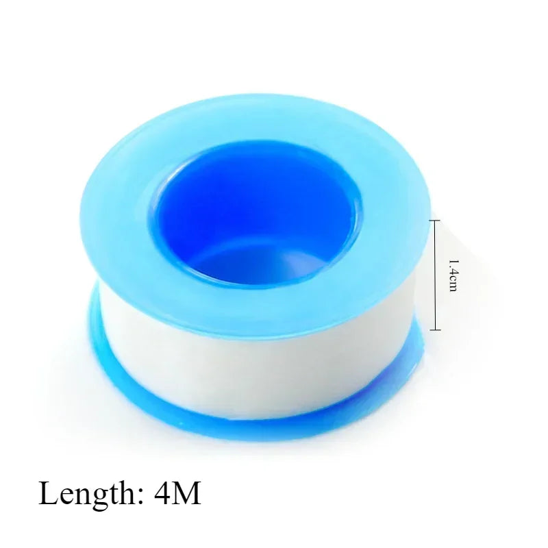 4M PTFE Water Pipe Tape Oil-free Sealing Tape Fitting Thread Seal Tape Pipe Thread Seal Raw Material Home Improvement Essential