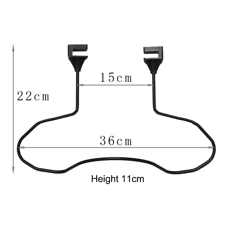 CA 1pc new Car Hat Rack Stainless Steel Car Hat Clothes Storage Bracket Cowboy Hat Holder Rack For Truck SUV Car