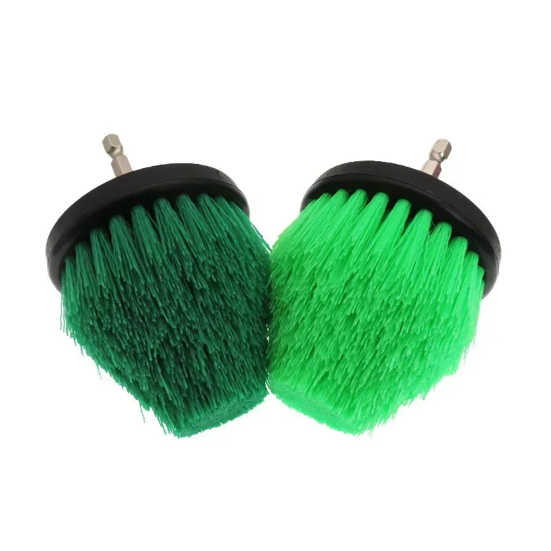 2.5''Electric Scrubber Brush Drill Extension Rod All Purpose Cleaner Car Detailing Brush 6 Color Tool Rim Brush Set Car Cleaning