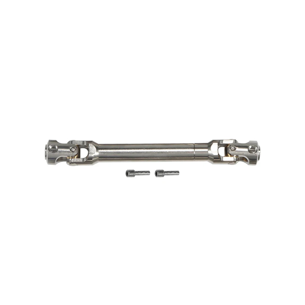 1Pcs Metal Universal Joint Drive Shaft with Internal Spline 60-181mm for 1/10 RC Crawler D90 SCX10 Capra TRX4 TRX6 86100 YK4101