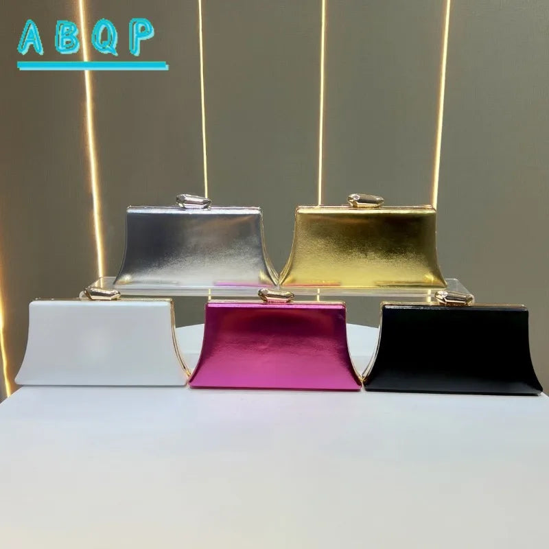 Evening Clutch Luxury Brand Fashion Dinner Party Women's Bag Shiny Women's Shoulder Crossbody Bag High Quality Large Capacity