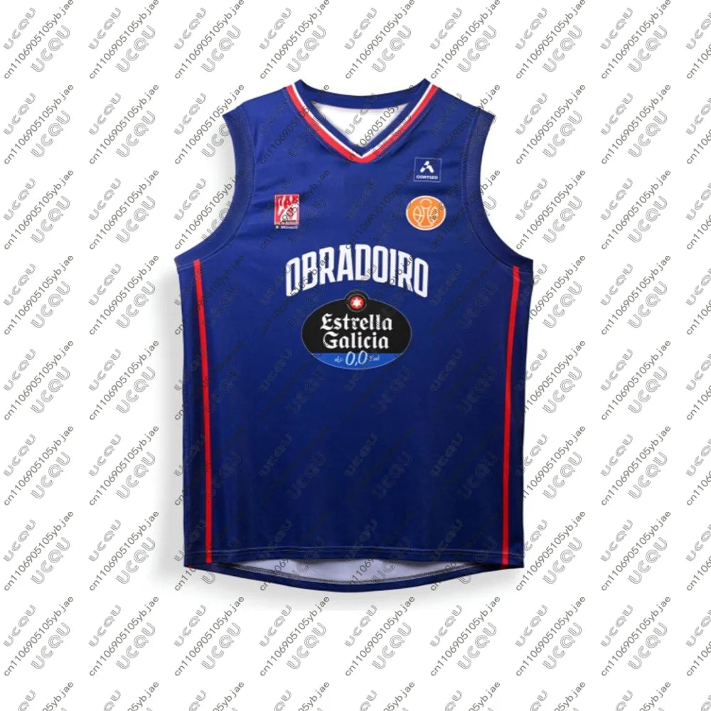 2026 Male Sports Casual Basketball Jersey Home Away T Shirt Men Kids Tank Top Gift Sweatshirt Spain Vest Gym O-Obradoiro 10 9