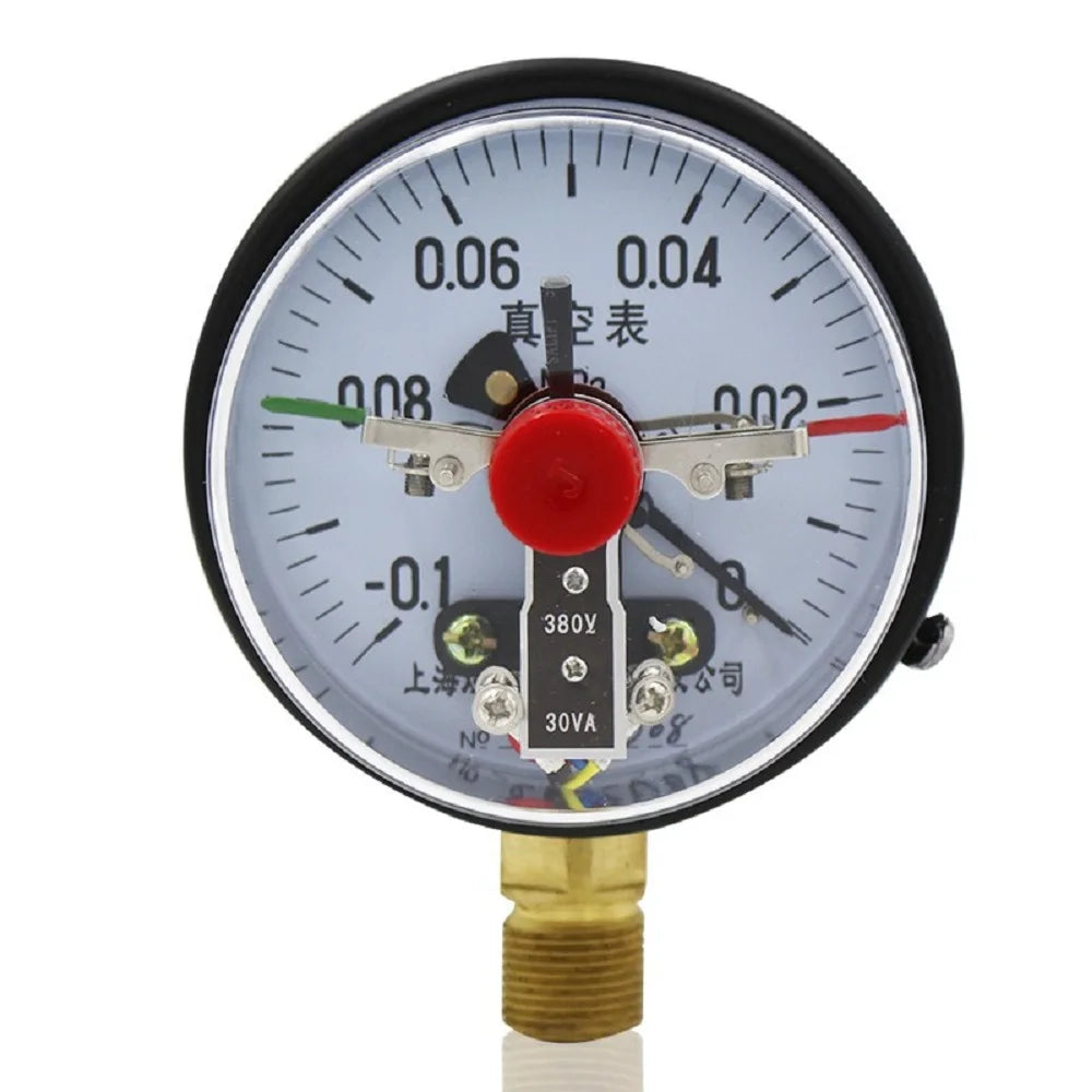 Diameter 100mm Direct Contact Pressure Gauge with Surface  Vacuum Gauge Pressure Controller