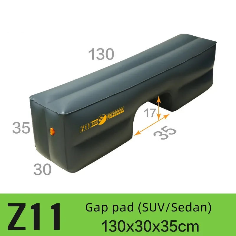 Car Travel Bed Back Seat Gap Padding Inflatable Air Mattress Universal Rear Seat Gap Pad Air Cushion Bed Car Accessories 2017-26