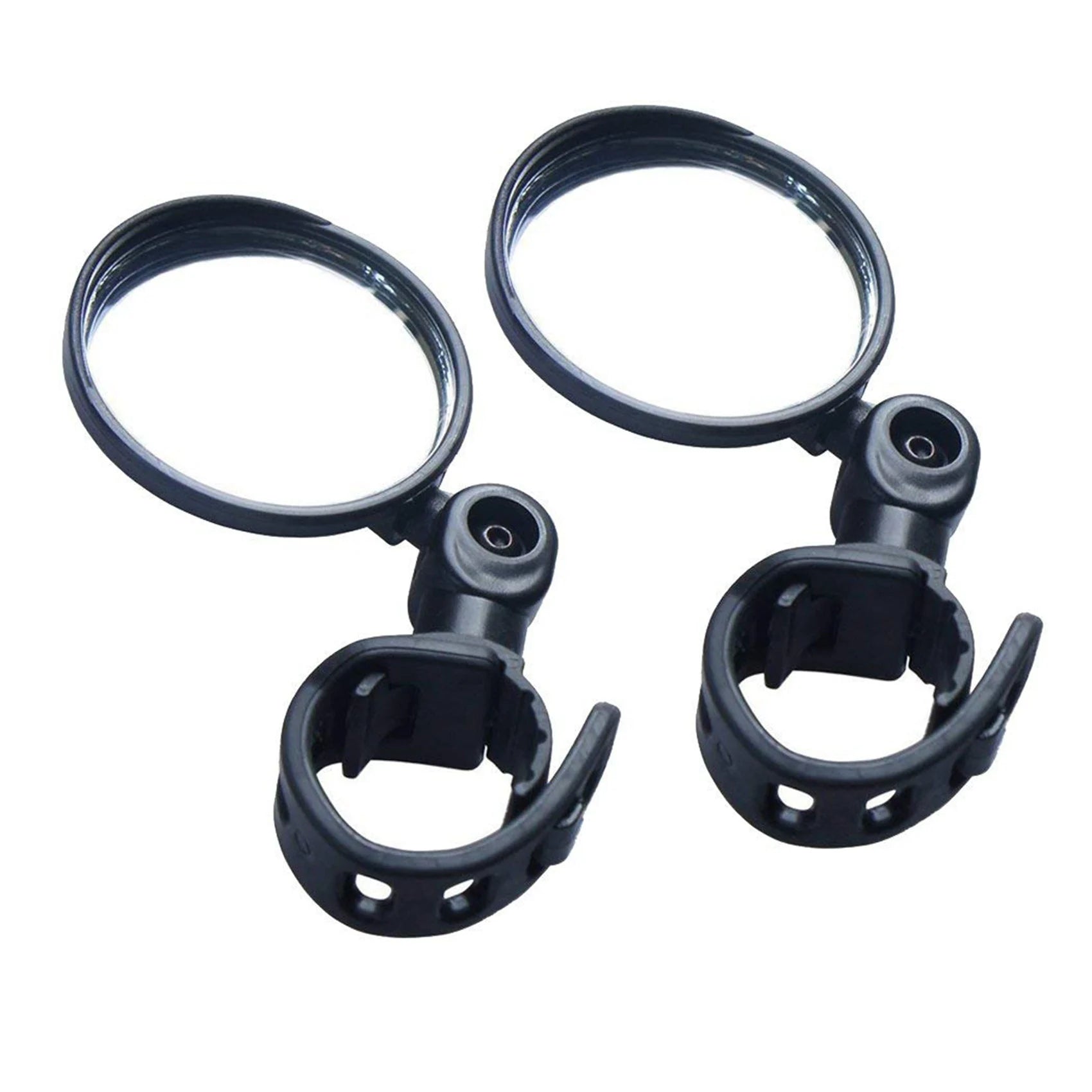 NALFI-3 Pair Cycling Riding Bicycle Bike Rear View Mirror,Convex Reflector Mirror With Wide Angle Lens