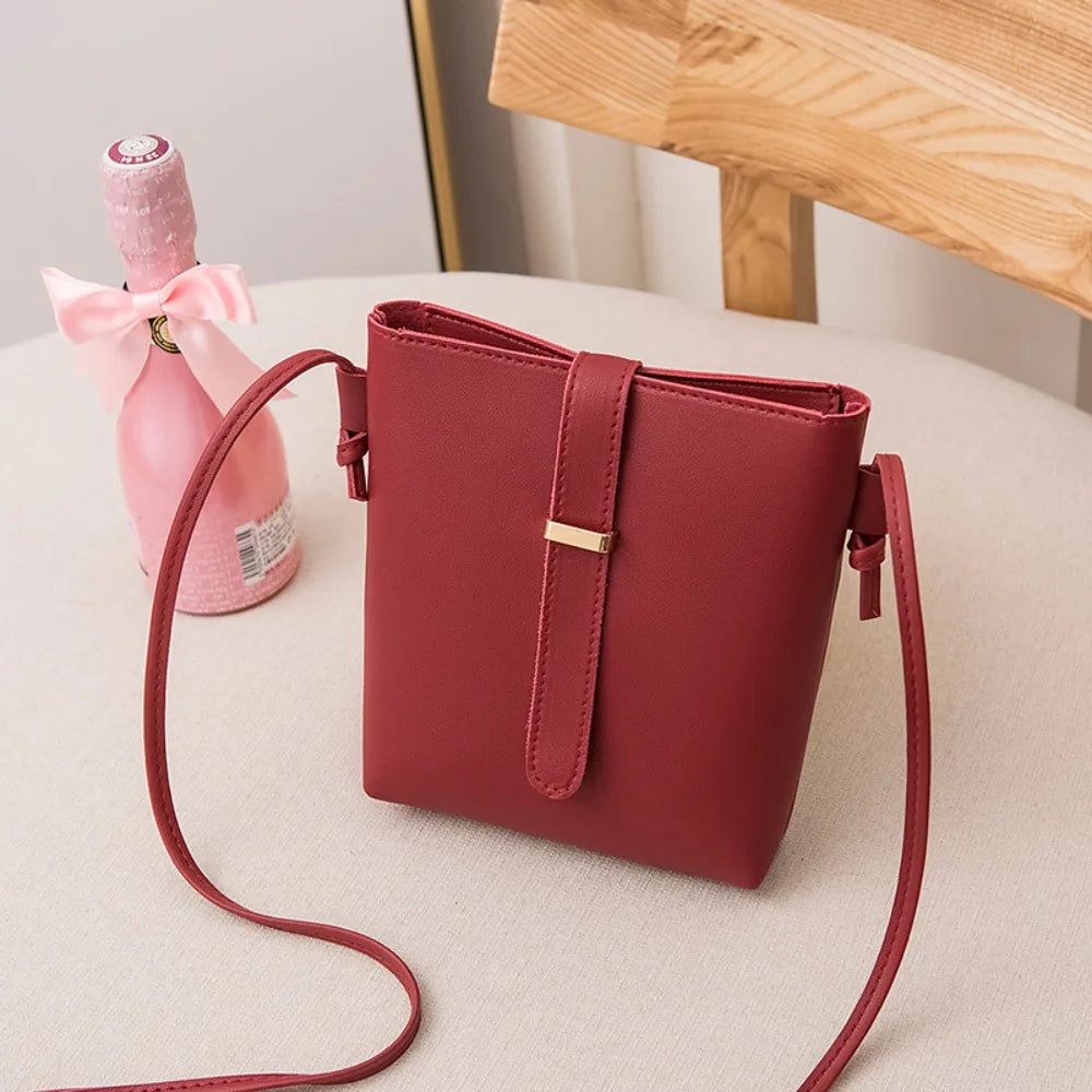 Fashion PU Leather Women Crossbody Bags 10 Colors Waterproof Girls Tote Bag Ladies Small Purses Women Girls