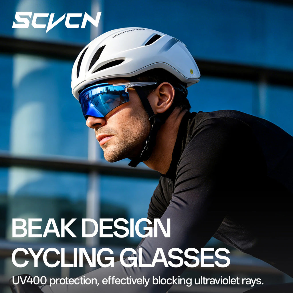 SCVCN Hot Eagle Beak Fashion Sunglasses Outdoor Cycling Climbing Glasses UV400 for Men Road Bike Women Sports Hiking Eyewear