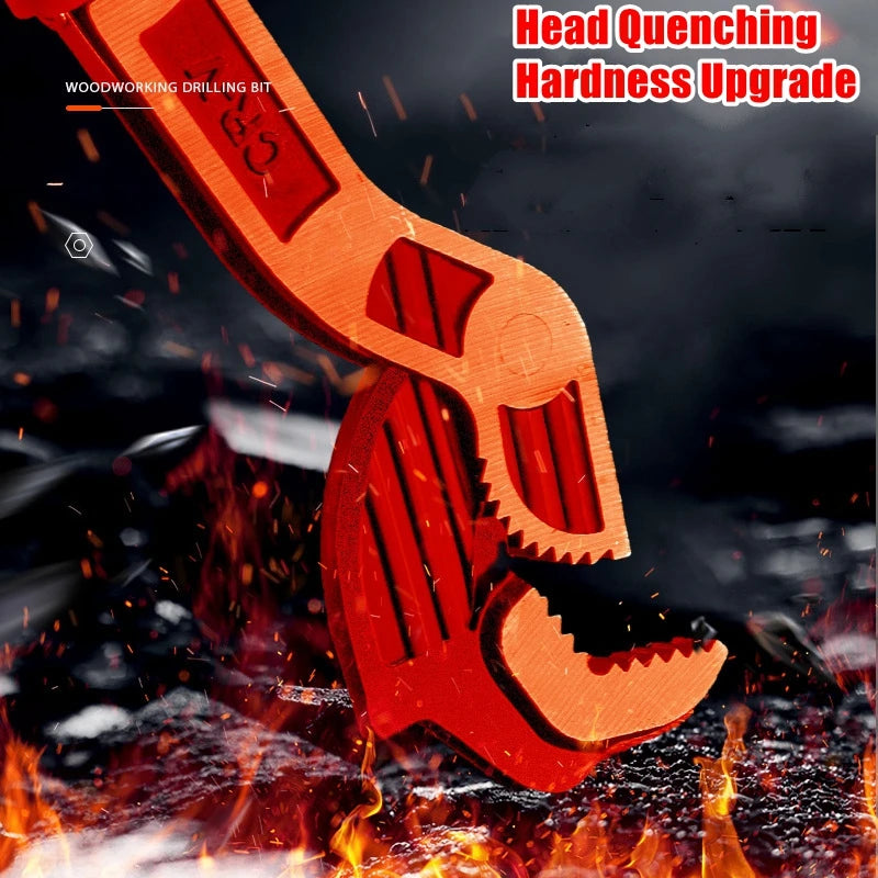 6/8/10/12 inch CR-V Steel Wrench Multifunctional Self-locking Pipe Wrench Hand Manual Tool Adjustable Wrench Car Repair Tools