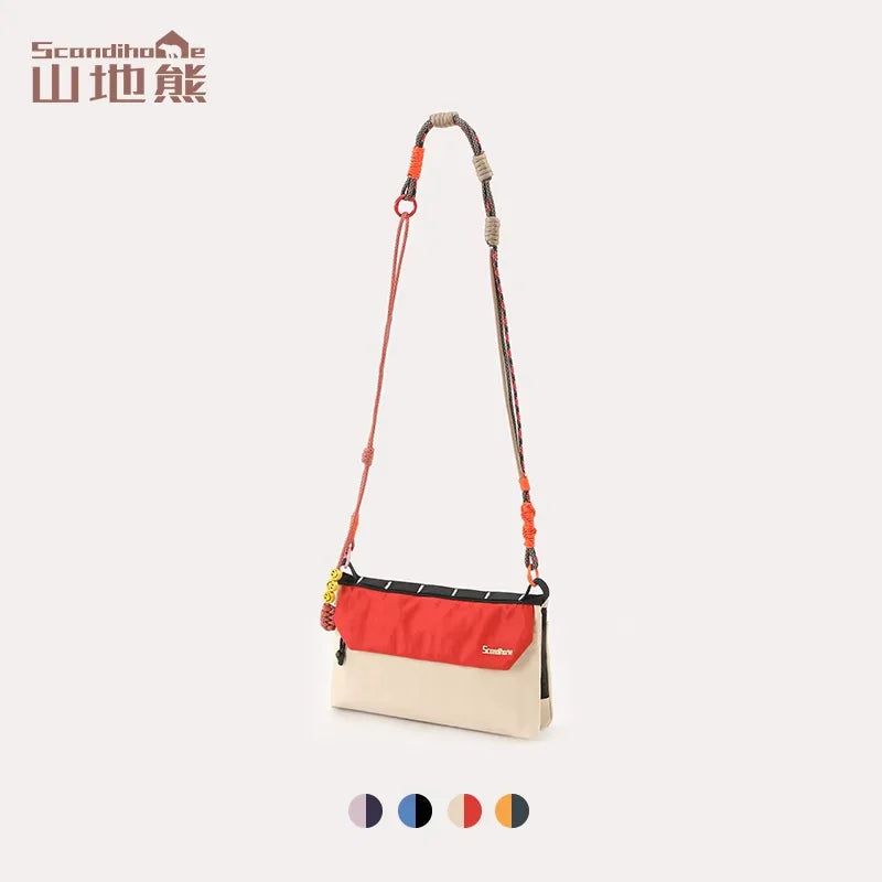 RFID Blocking Travel Crossbody Bag Ultralight Small Shoulder Phone Bag Waterproof Nylon Passport Wallet Organizer for Women