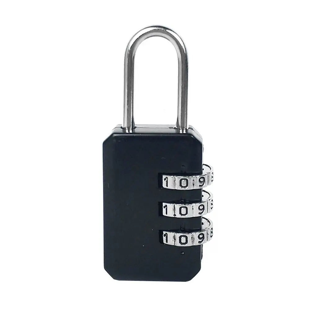 3 Dial Digit Number Combination Travel Security Protect Locker Suitcase for Luggage/Bag/Backpack/Drawer Small