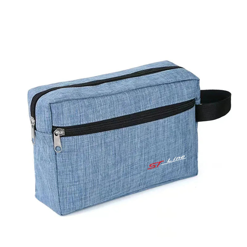 Protable Car Storage Box Organizer Stowing Tidying Bag For ST-line Focus 2 3 MK2 Mk4 Mk3 Auto Accessories
