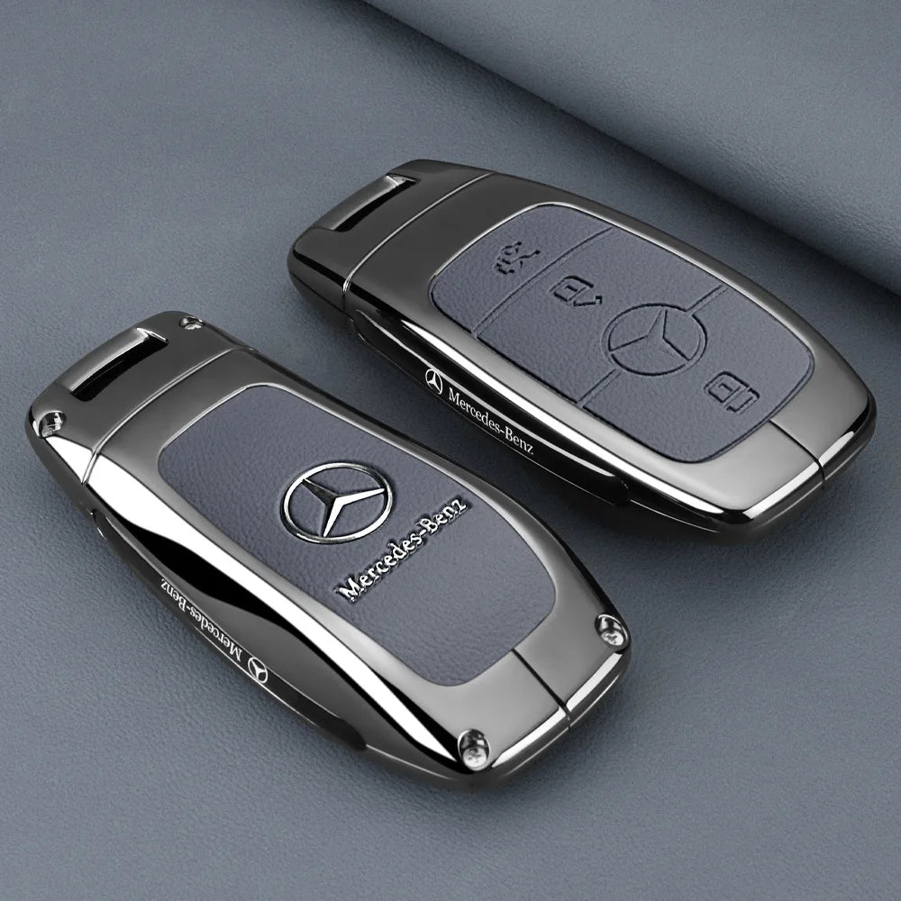 Car Smart Remote Key Case Cover For Mercedes Benz AMG A C E S G Class GLC CLE CLA GLB GLS W177 W205 W213 W222 X167 Accessories